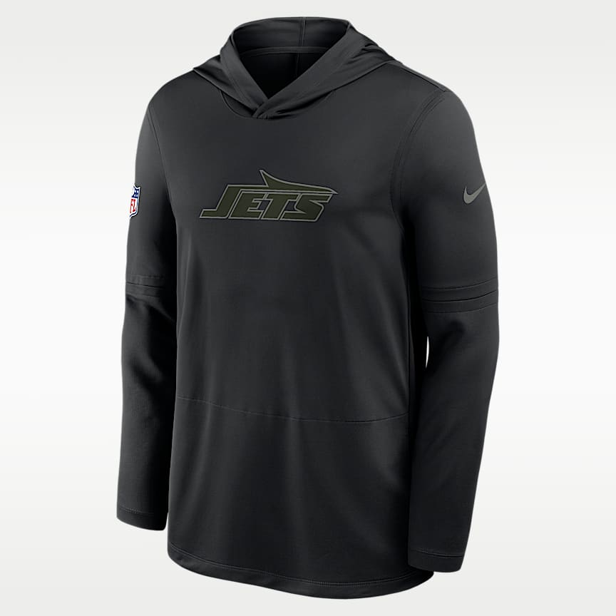 New York Jets Sideline Men's Nike Dri-FIT NFL Long-Sleeve Hooded